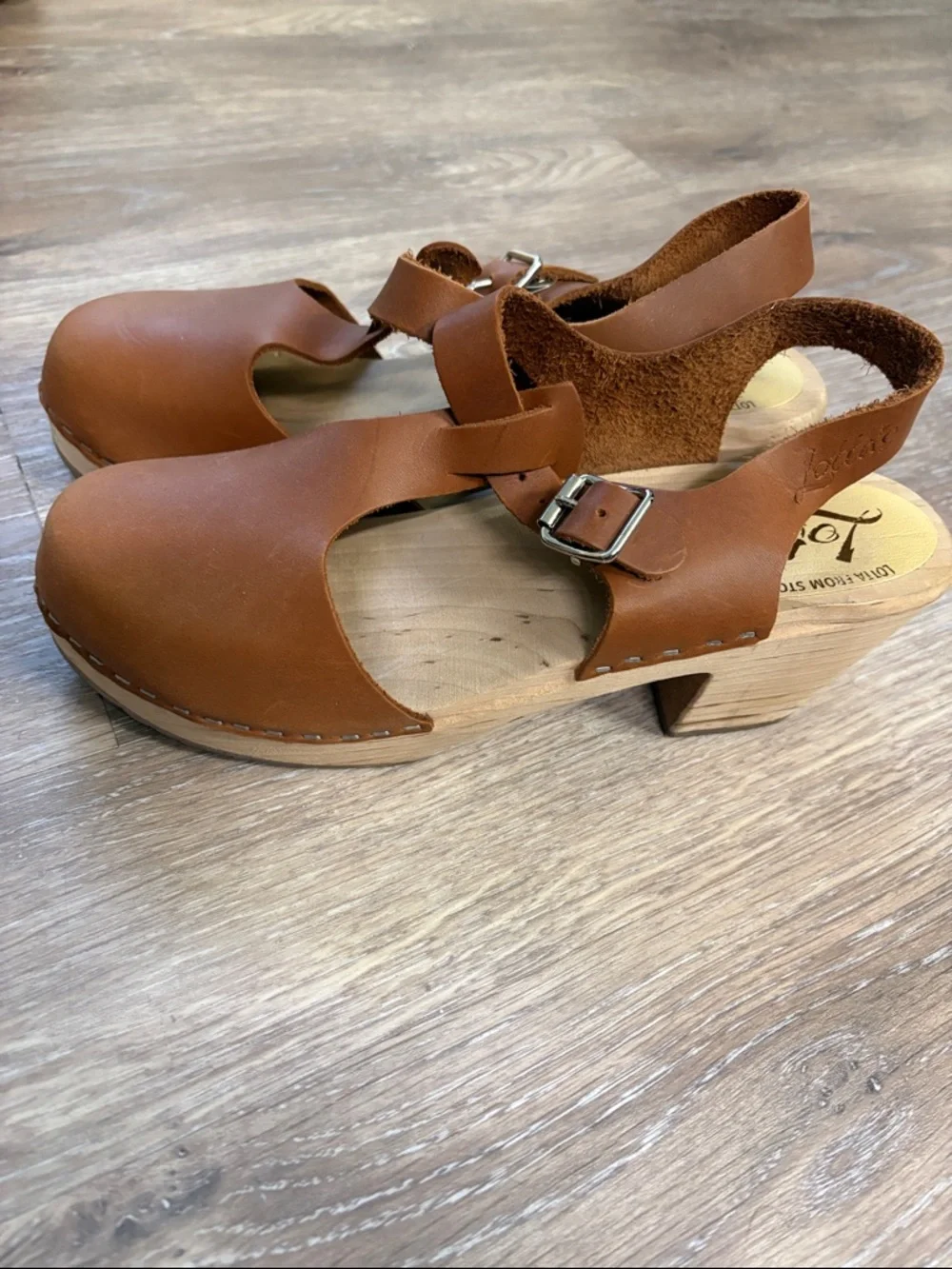 Lotta’s wood clogs from Sweden - Picture 3 of 7